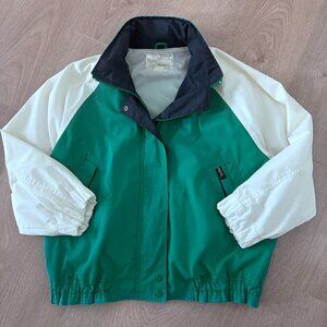 80's 90's Unisex ISPO Sport Blokecore Bomber Jacket sz M
